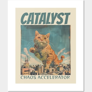 Catalyst, Naughty Cat Posters and Art